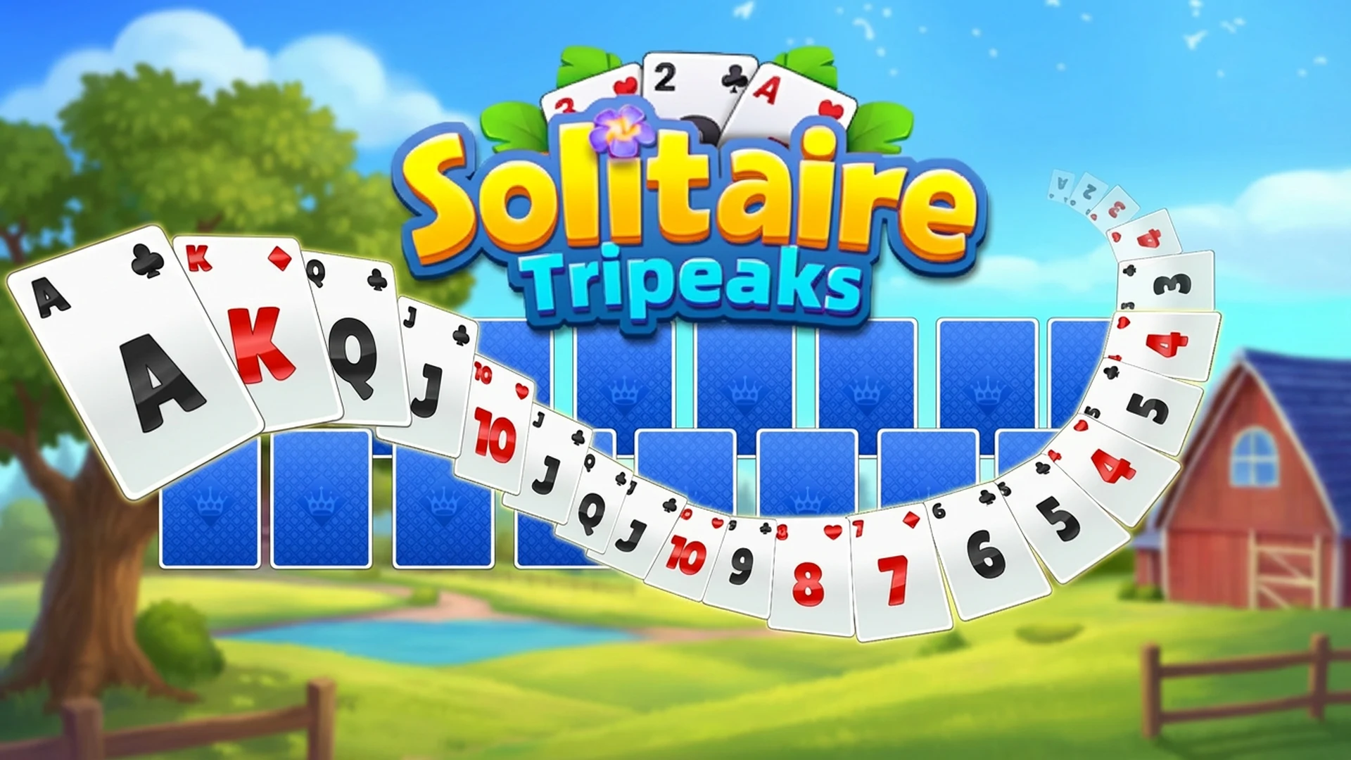 Solitaire TriPeaks Idle Farm screenshot
