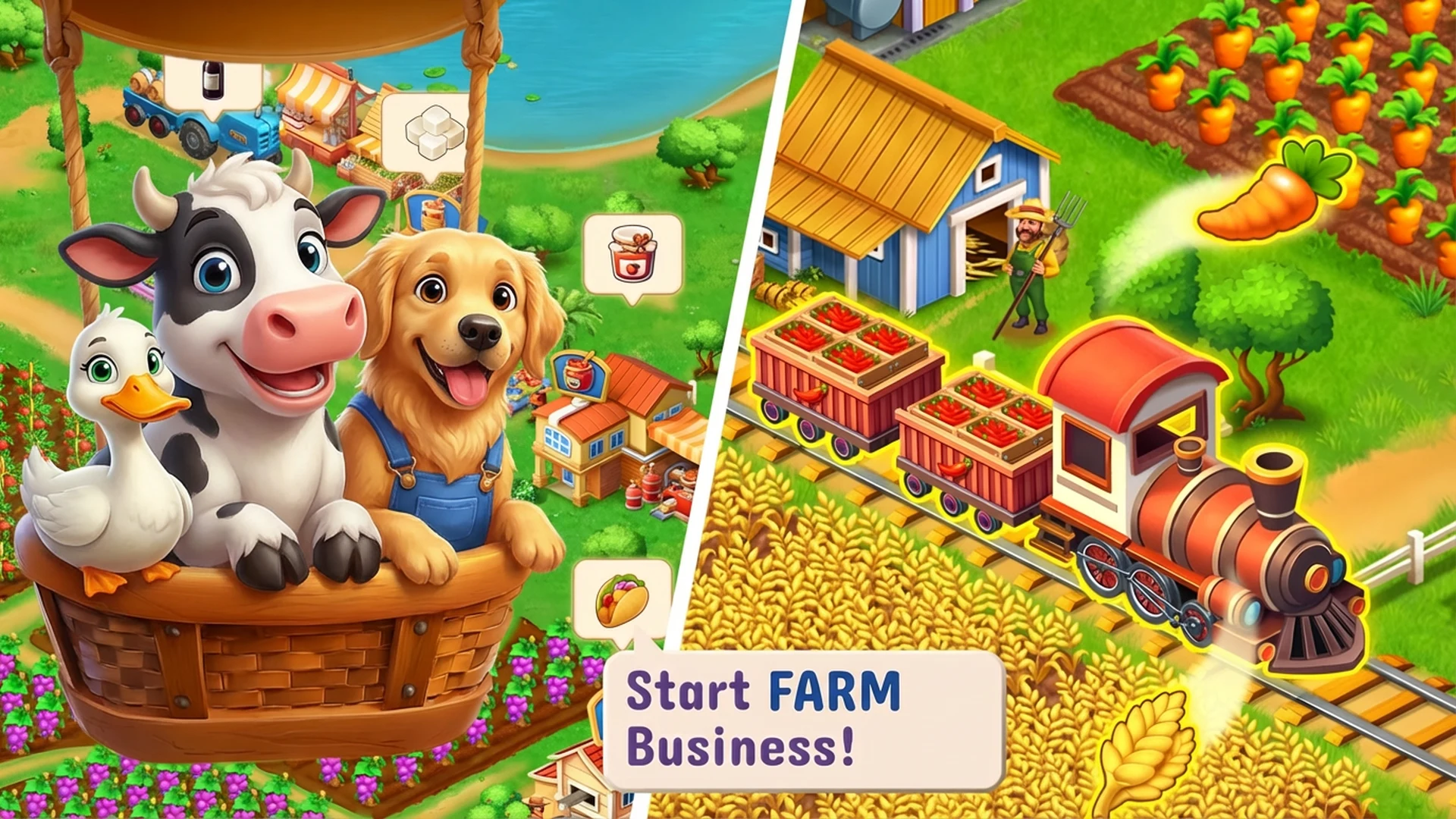 Solitaire TriPeaks Idle Farm screenshot
