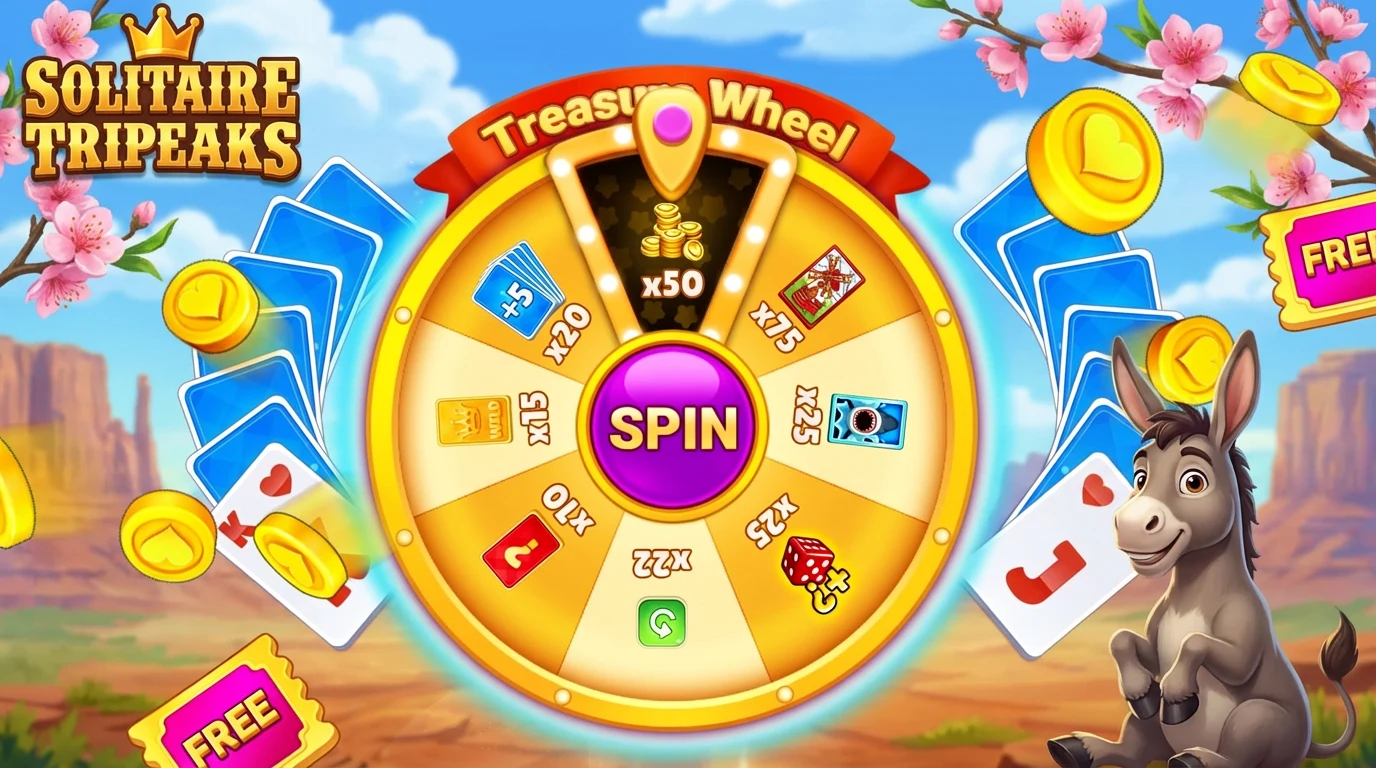 Solitaire TriPeaks Idle Farm screenshot